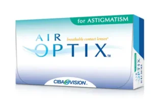 Æske med Air Optix astigmatisme kontaktlinser