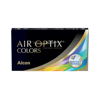 Æske med Air Optix Colors farvede kontaktlinser