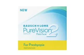 Æske med Bausch + Lomb Purevision 2 Presbyopi kontaktlinser