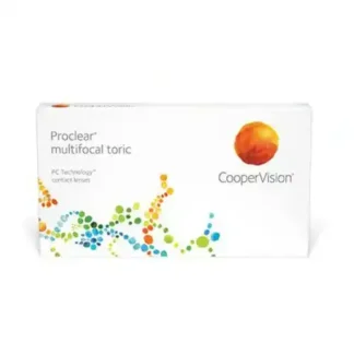 Æske med Cooper Proclear Multifocal Toric kontaktlinser