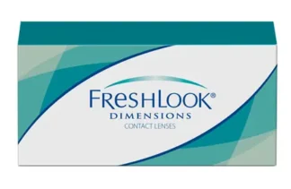 Æske med Freshlook Dimensions kontaktlinser