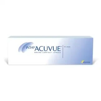 Æske med 1day Acuvue kontaktlinser