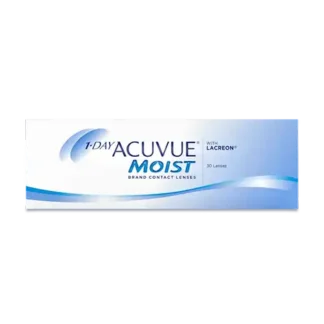 Æske med Acuvue 1day moist