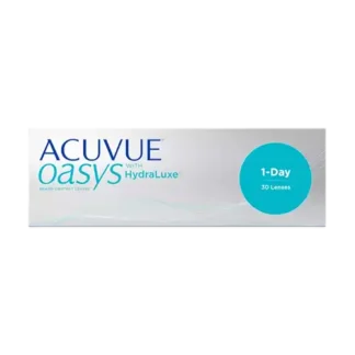 Æske med Acuvue Oasys 1-day kontaktlinser