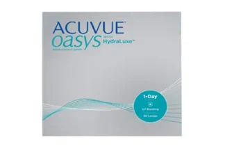 Æske med Acuvue Oasys kontaktlinser
