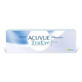 Æske med Acuvue 1day TrueEye kontaktlinser