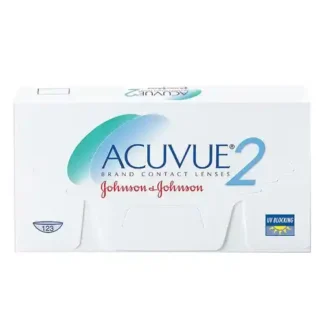 Æske med Acuvue 2 kontaktlinser
