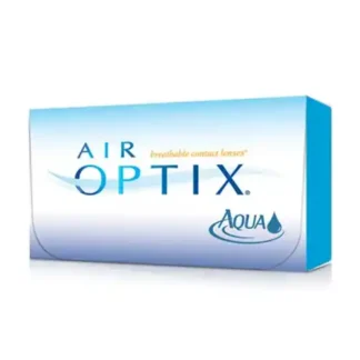 Æske med Air Optix Aqua kontaktlinser