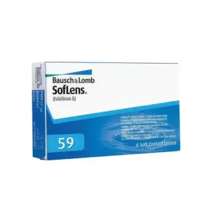 Æske med BL Soflens 59 kontaktlinser