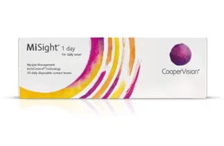 Æske med Misight 1-day kontaktlinser