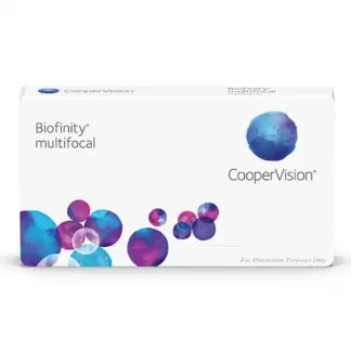 Æske med Cooper Biofinity Multifokale kontaktlinser