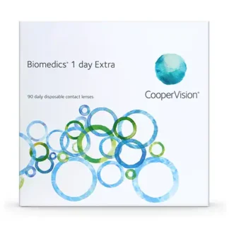 Æske med Biomedics 1 day Extra kontaktlinser