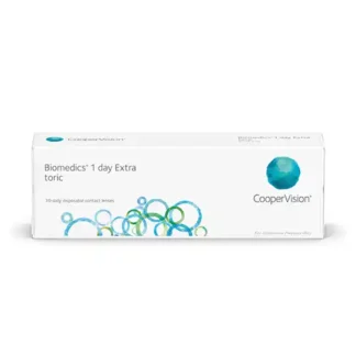 Æske med Cooper Biofinty XR kontaktlinser