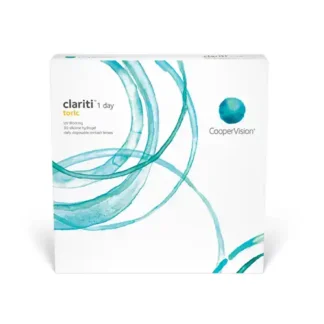 Æske med Clariti 1 day toriske kontaktlinser