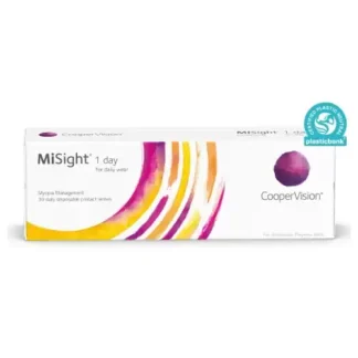 Æske med Misight 1-day kontaktlinser