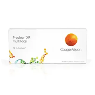 Æske med Cooper Vision Proclear XR multifokale kontaktlinser