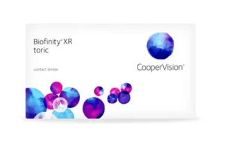 Æske med Biofinity XR Toric kontaktlinser