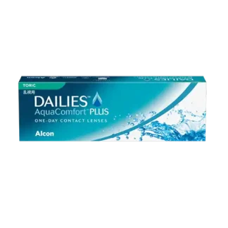 Æske med Dailies Aquacomfort Plus Toriske kontaktlinser