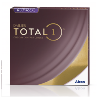 Æske med Dailies Total 1 multifokale kontaktlinser