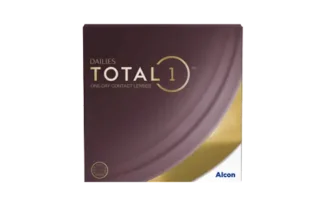 Æske med Alcon Dailies Total 1 kontaktlinser