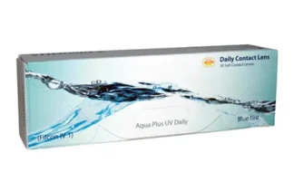 Æske med Disophta Isee Aqua kontaktlinser