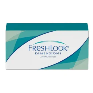 Æske med Freshlook Dimensions kontaktlinser