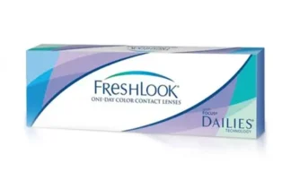 Æske med Freshlook One Day color kontaktlinser