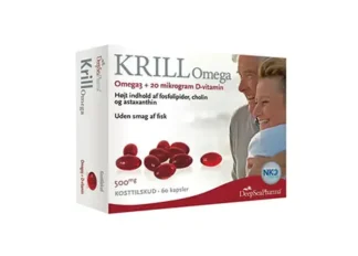 Æske med Krill Omega kosttilskud