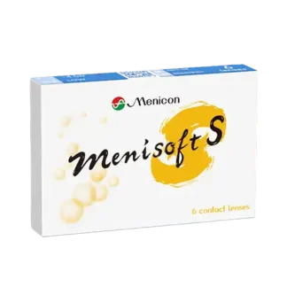 Æske med Menisoft S kontaktlinser