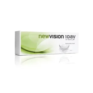 Æske med Vision Care New Vision 1 day kontaktlinser