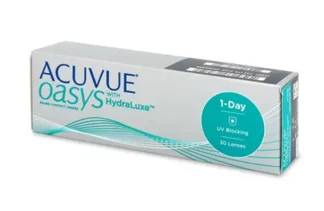 Æske med Oasys 1-day kontaktlinser