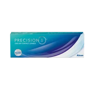 Æske med Precision 1 kontaktlinser