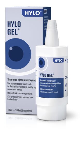 Hylo Gel Øjendråber Mod tørre øjne og kontaktlinsebrugere