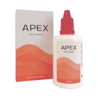 Æske med APEX Daily Cleaner til kontaktlinser