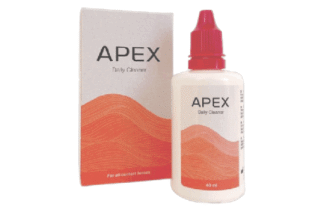 Æske med APEX Daily Cleaner til kontaktlinser