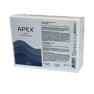Æske med Apex Saline Unidose